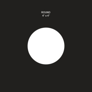 3D Dome Glass Cabochon[Round]